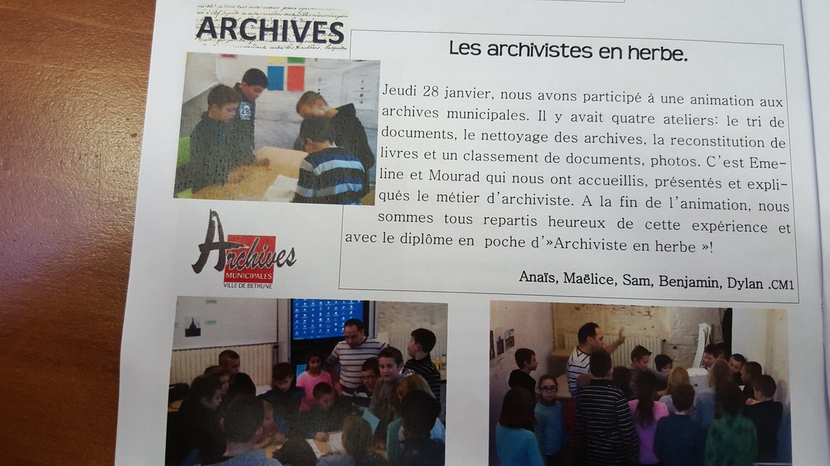 Archives Béthune tweet media