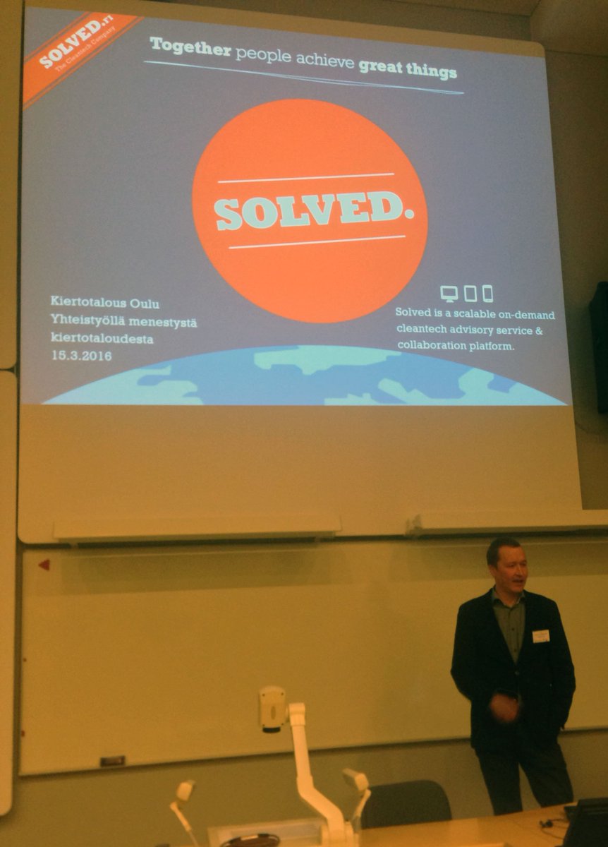 AnythingPlayful's tweet photo. @hietajanne: "Big problems are big markets"#CircularEconomy #kiertotalous @SolvedTogether @ethicafinland @oamk_ouas https://t.co/JvjSMC1edo
