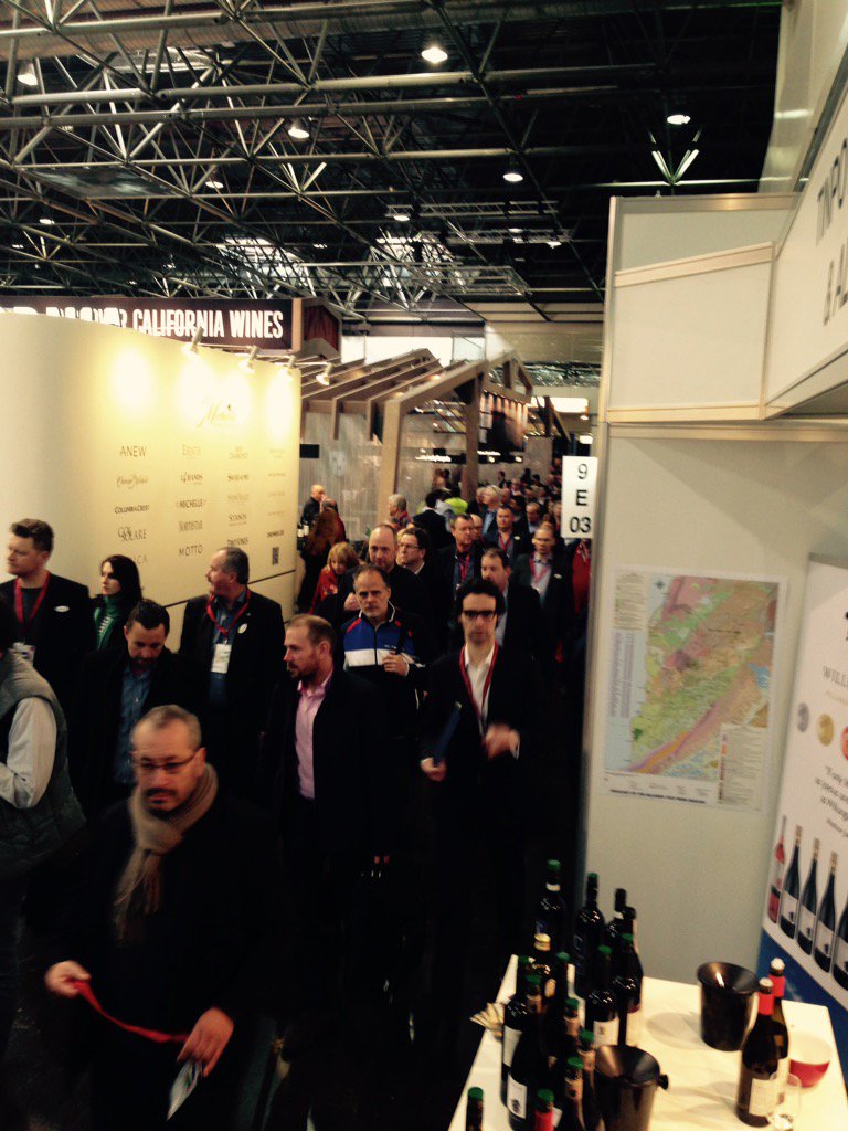 Good morning Prowein! Ready for a busy final day. We're on Stand E01 Hall 9. Come say hello!
