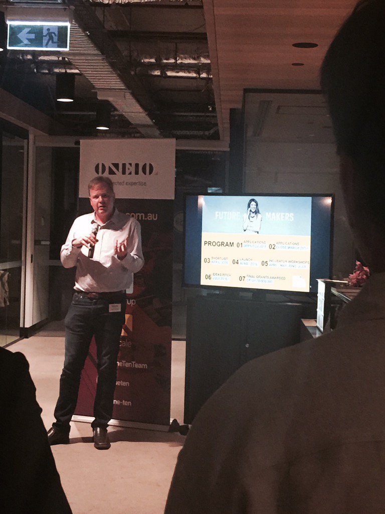 Great 2 hear <a href="/Optus/">Optus</a> &amp; <a href="/OneTenTeam/">One10</a> invite applications 4 innovative use of tech 2 benefit disadvantaged young people.