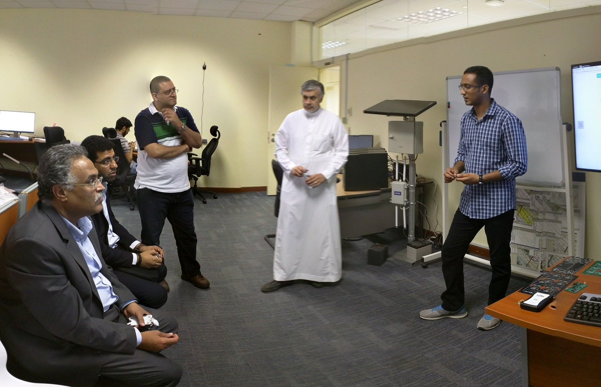 زيارة فريق من شركة إجادة لتقنية المعلومات لمركز الابتكار التقني.