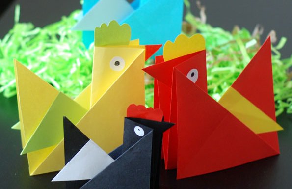 Leuk kippetje #vouwen voor #Pasen. gespotvoorjou.nl/kip-vouwen-voo…