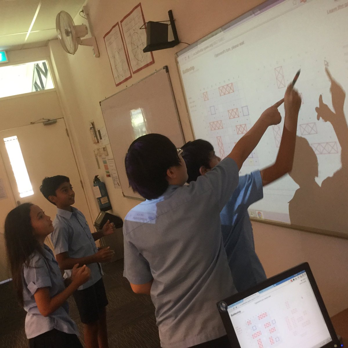 MikeShkurka's tweet photo. A fun-filled day two of @BSJ_Maths Week @bsjjkt inc sprint maths 🏃🏻 ...battleship comps 🛳 ...and darts 🏹 #bsjbytes https://t.co/eiFS9cKFBo
