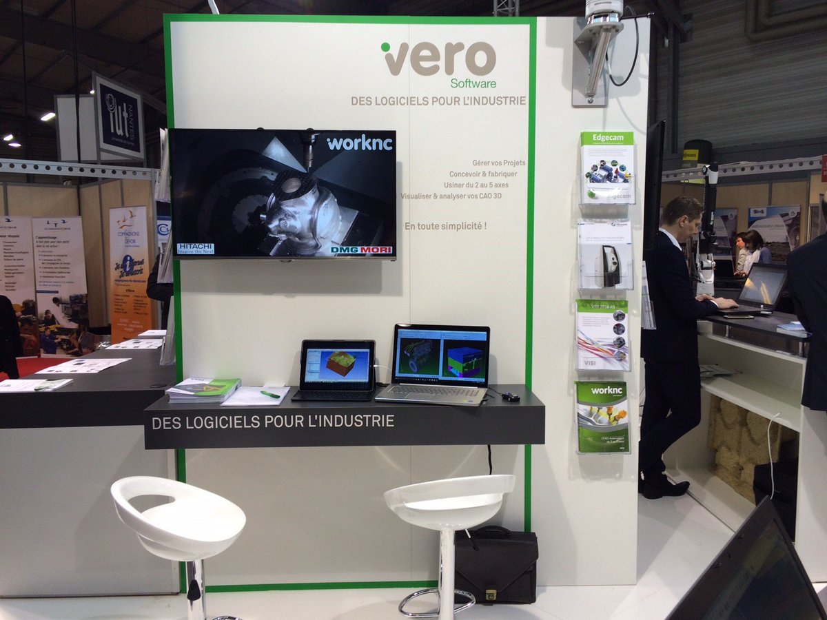 mayet_sa's tweet photo. @IndustrieNantes est ouvert! Retrouvez  @worknc @VISIcadcam @edgecam #PartXplore stand171 hall1 @HexagonMI https://t.co/N7cjpgbOtZ