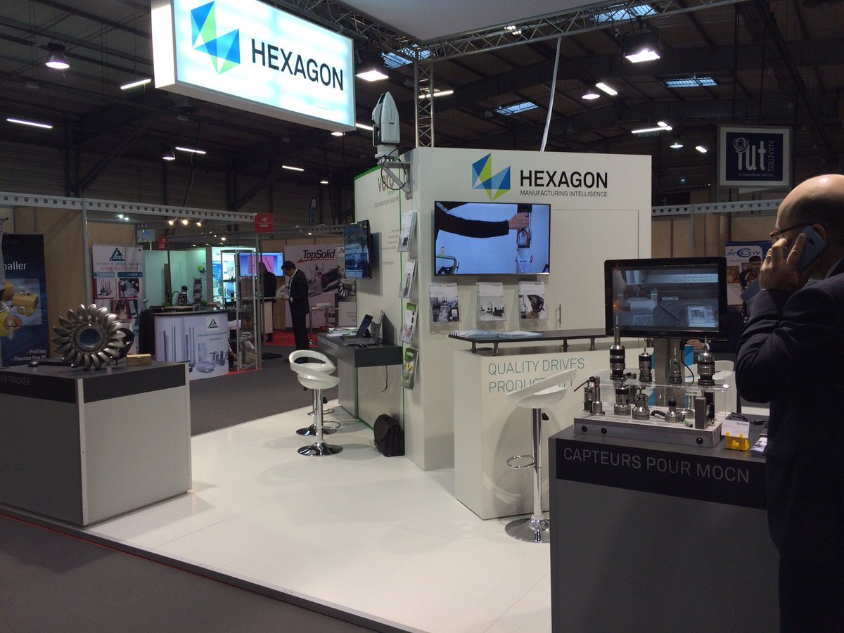 mayet_sa's tweet photo. @IndustrieNantes est ouvert! Retrouvez  @worknc @VISIcadcam @edgecam #PartXplore stand171 hall1 @HexagonMI https://t.co/N7cjpgbOtZ