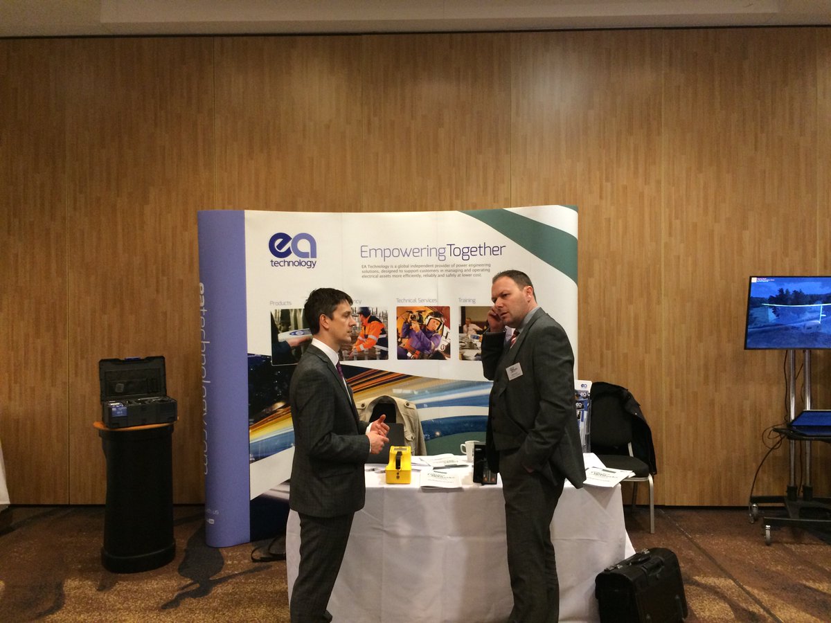 eatechnology's tweet photo. Free today? Why not go and say hi to @kirstyjeffers11 and @eatlDaveRoberts @UtilityWeek #FutureNetworksConference https://t.co/runEXt1lNk