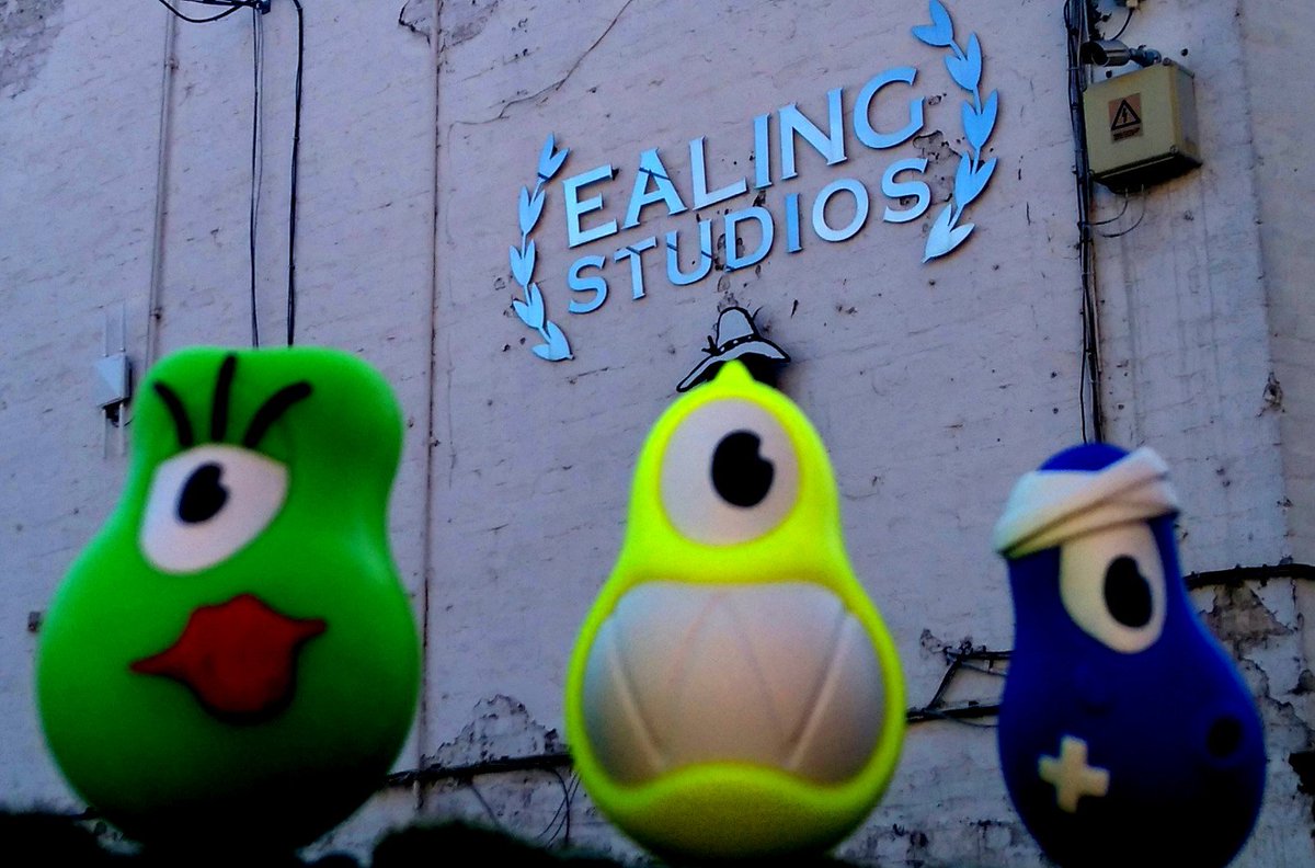 Buzzing with the Odbolz At the Ealing Studios with the @Odbolz #Toys 
<a href="/EalingStudios/">Ealing Studios</a> #Ealing #London