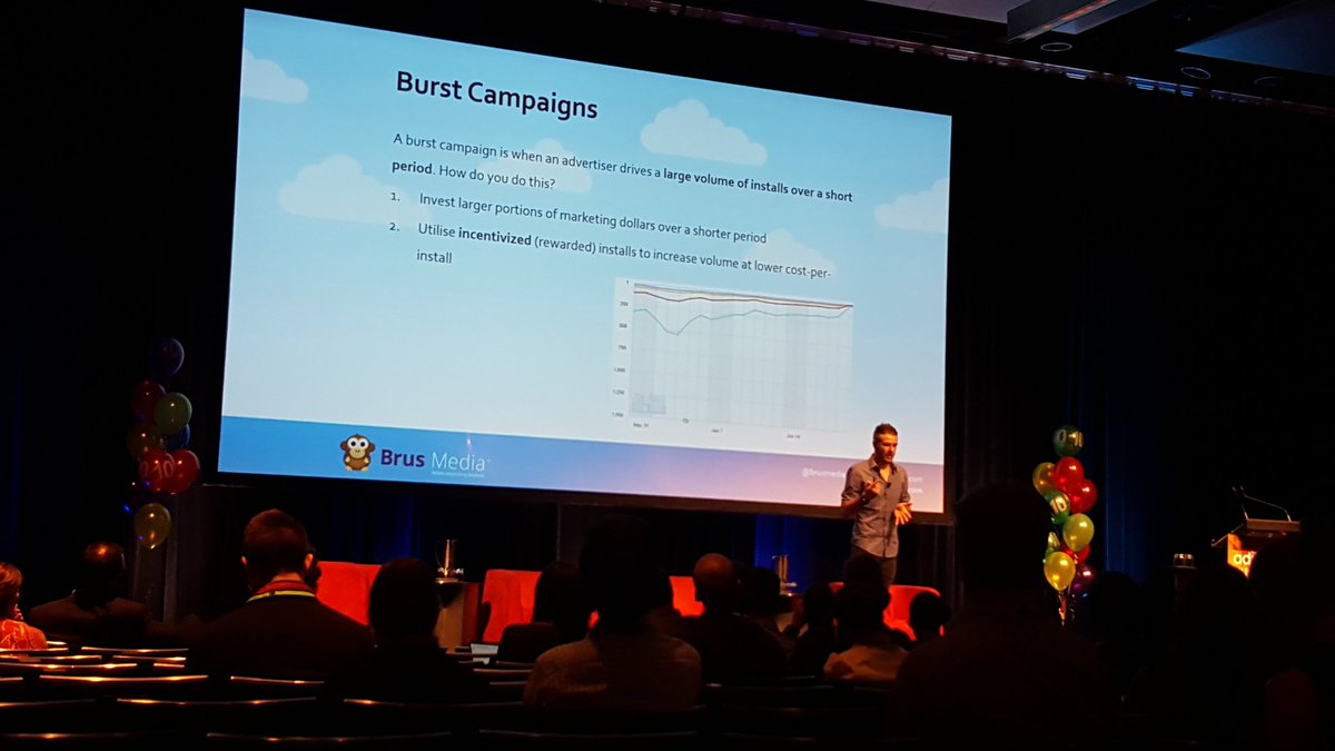 adtechANZ's tweet photo. All about app marketing with @brusmedia / Incentivize to increase downloads #adtechANZ https://t.co/Hh57FALWME