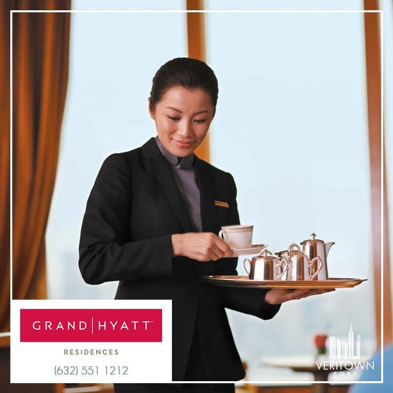 VeritownFort's tweet photo. Set to reinvent premier living in Bonifacio Global City is Grand Hyatt Manila Residences with the finest services. https://t.co/1mApmPhr82