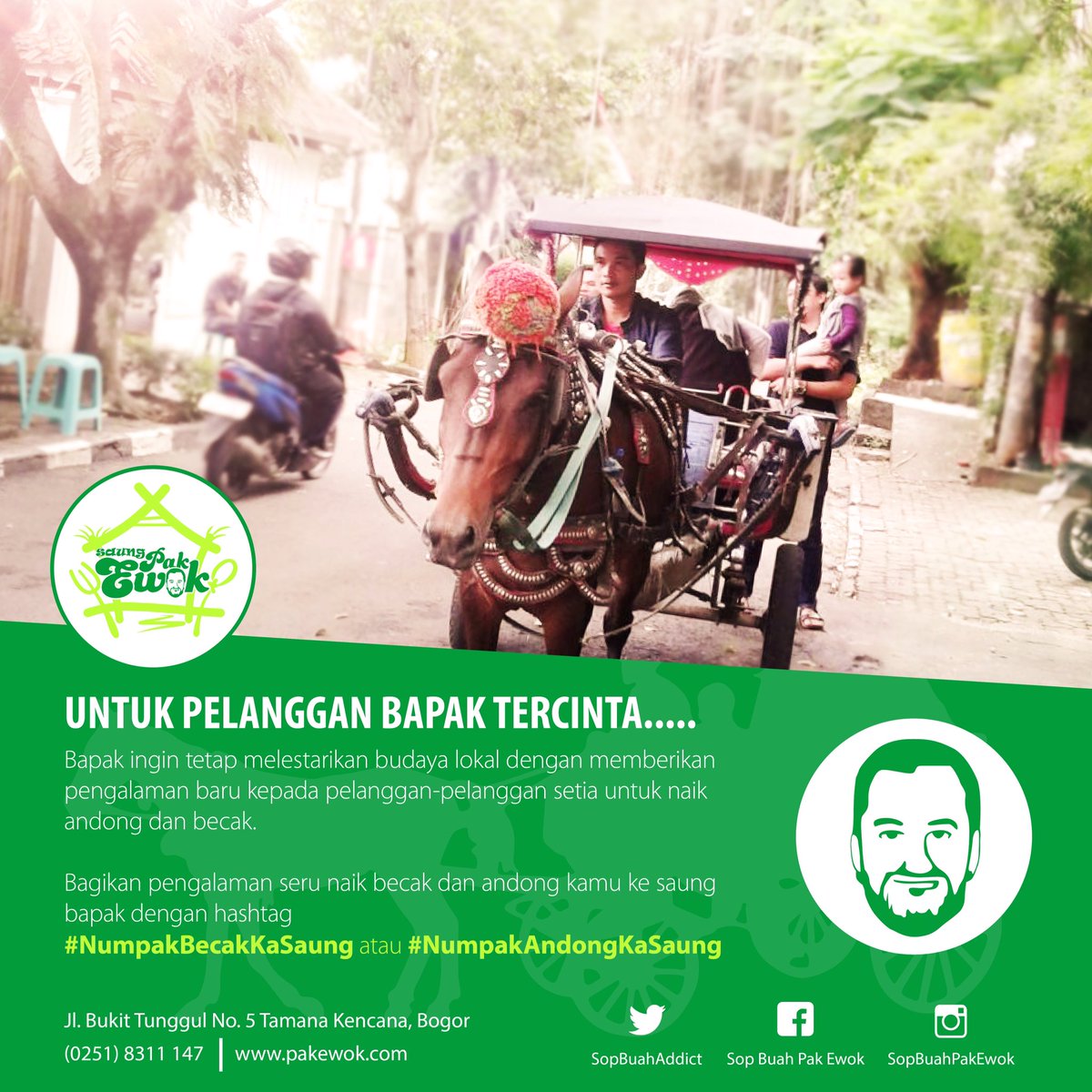 SopBuahAddict's tweet photo. #NumpakAndongKaSaung pengalaman baru di saung bapak 😊 https://t.co/VsSgaAAo9q