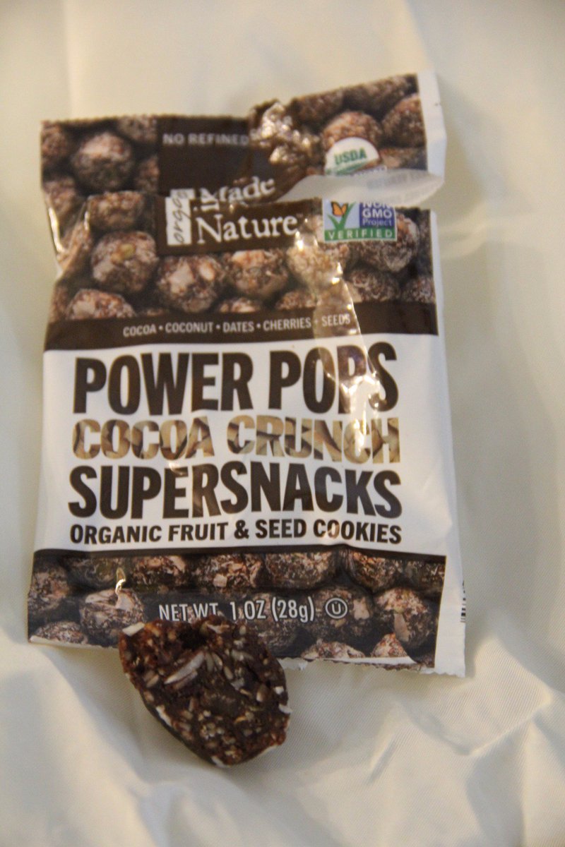 itastedit's tweet photo. @MadeInNature Power Pops Coca Crunch Supersnacks
ORGANIC Cocoa Coconut Dates Cherries & Seeds
#ItastedIt @Expowest https://t.co/1uveoj8KPQ