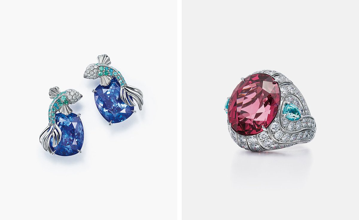 wallpapermag's tweet photo. .@TiffanyAndCo's 2016 Blue Book Collection is a gorgeous dive into the deep blue: https://t.co/xhSERl5Uvp https://t.co/U1STWAjr1x