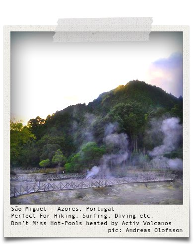 Hiddentres's tweet photo. São Miguel - #Azores, #Portugal. #Hotpools #heated by #activevolcanos #diving #surfing #hiking https://t.co/XhlcYWwtLu