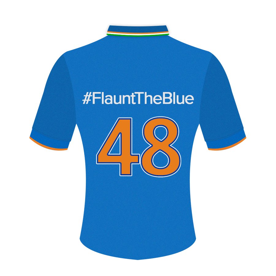 StarSportsIndia's tweet photo. @sohalgur31 Wow! This jersey is now yours &amp; would make a terrific display picture. Go on, #FlauntTheBlue! https://t.co/uIKCwct6H2