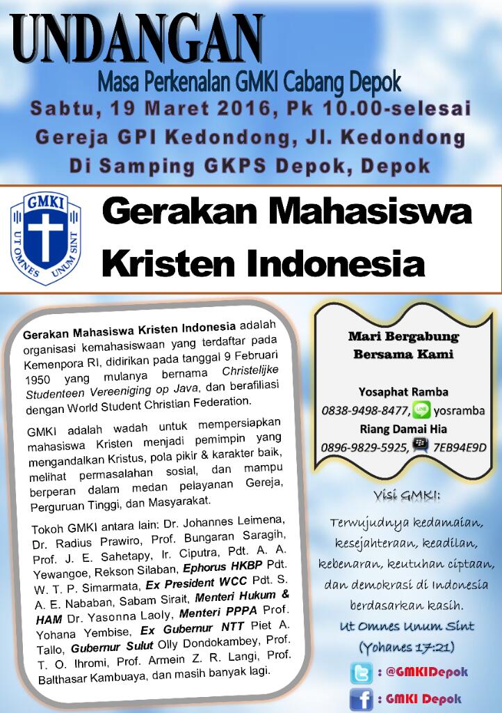 GMKI Depok tweet media