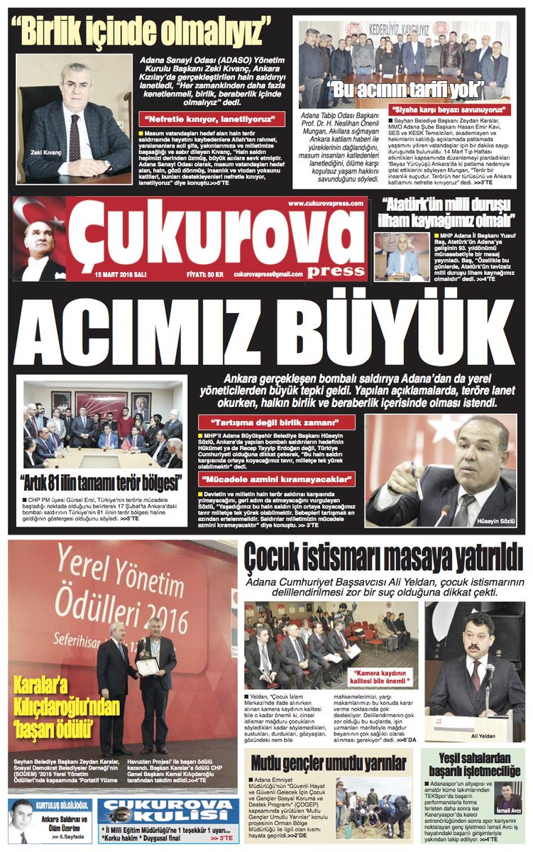 #Adana #haber #gündem #basın