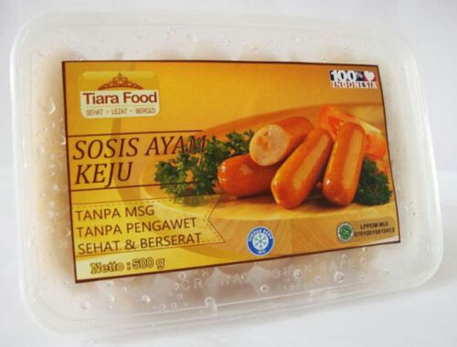 nuggetmasterblp's tweet photo. Sosis ayam keju #tiarafood tanpa msg, tanpa pengawet 
#healthyfrozen food https://t.co/DCO2dvwtEM