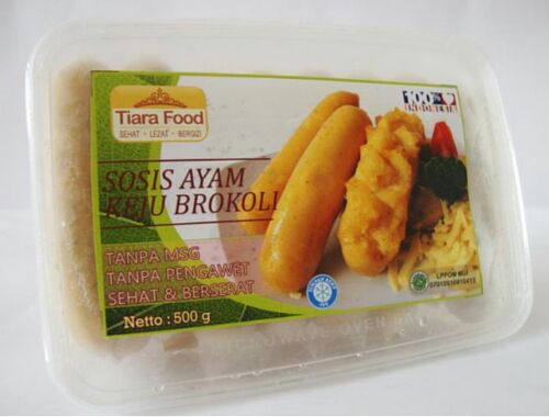 nuggetmasterblp's tweet photo. Sosis ayam keju brokoli #tiarafood tanpa msg, tanpa pengawet, sehat dan berserat
#healthyfrozen food https://t.co/M43i8awNS8