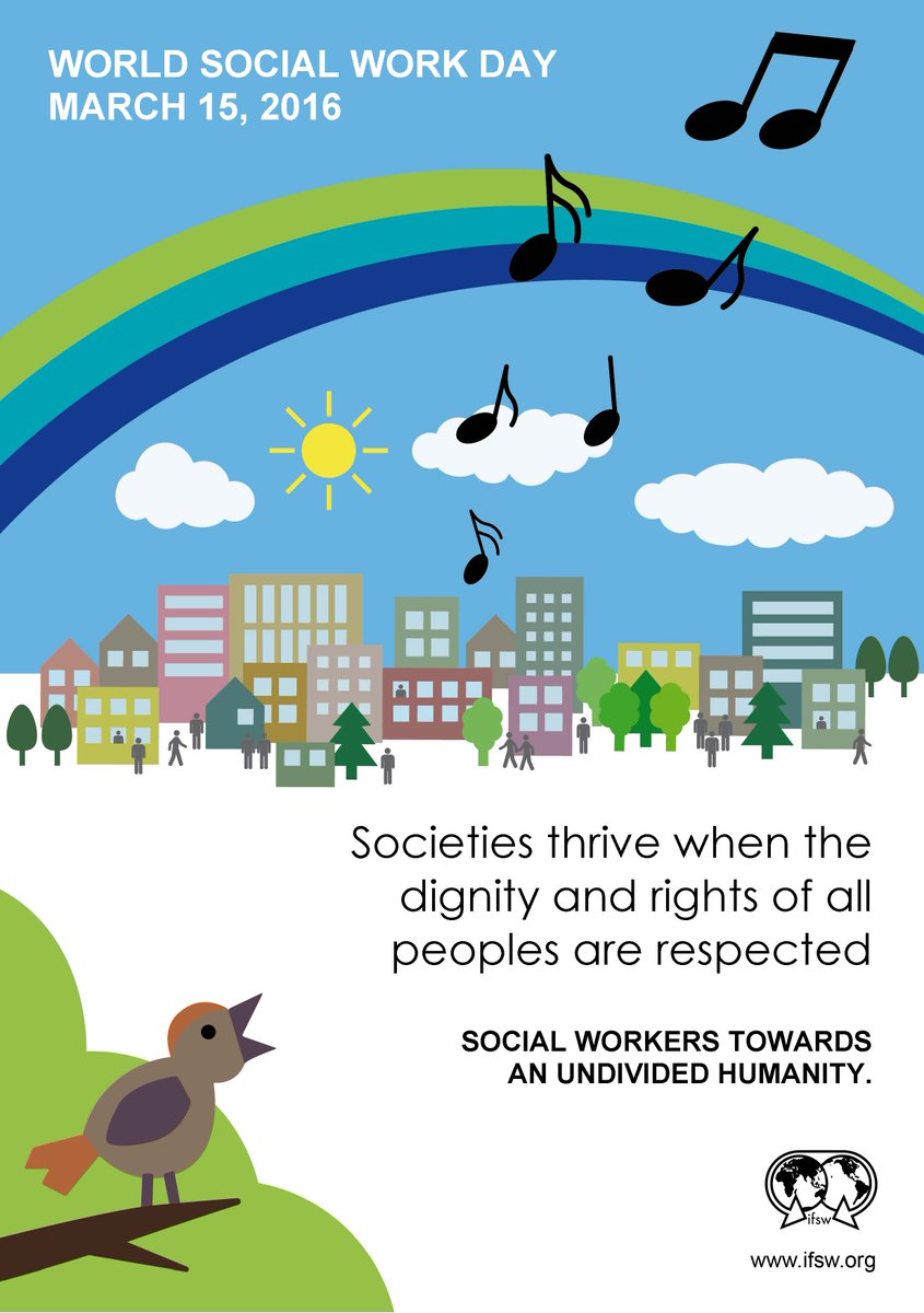 Happy #WSWD16. #socialwork 'Promoting dignity and worth of people' Join us Og46 11am @CCCUTEL