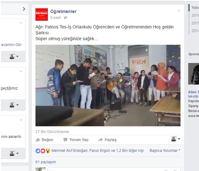 çocuklarımla...