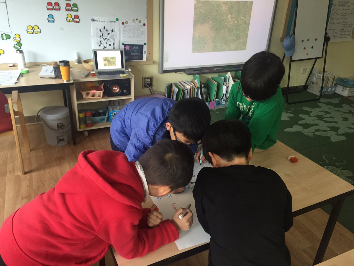 haidiwang's tweet photo. Silent Chalk Talk in G2C : Who and what do we share NIS with? @NISChina @NoraStrauch #sharing the planet https://t.co/XDHgVRQVZH