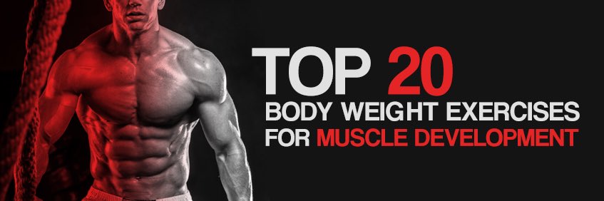 Tips2GainWeight's tweet photo. Top 20 Bodyweight Exercises For Muscle Development

➡️https://t.co/EL1LBpopTP⬅️ #bodybuilding #exercises #fitfam https://t.co/EwX1Pt8YVz