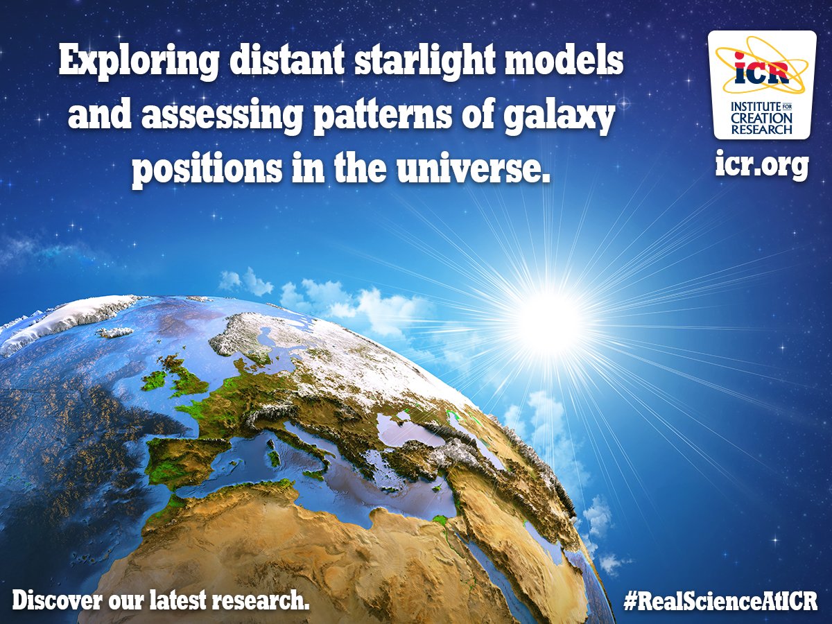 ICRscience's tweet photo. #Astronomy: Distant Starlight & Intergalactic Structures. https://t.co/iqA4CiDtZ5 #RealScienceAtICR https://t.co/inNa3aix1R
