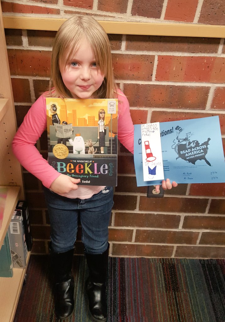 svbear1's tweet image. One of our #ReadAcrossAmericaWeek bookmark contest winners!  Way to go! #mightycardinals