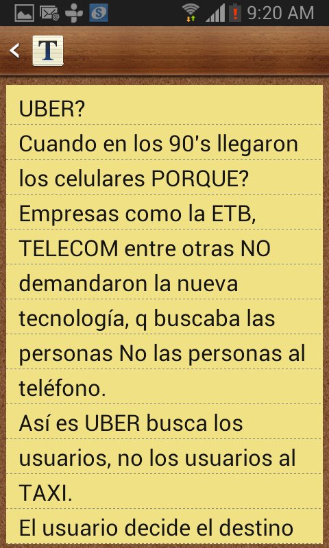 andrespaisa7's tweet photo. #Uber @NoticiasCaracol #UberSeQueda @NoticiasRCN @lafm #uberjobs @NTN24co #ubercreative @ArribaBogota #Ubersocial https://t.co/2nEy0yc6ZV