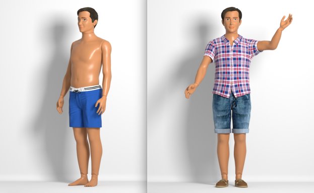 GGMag_London's tweet photo. The creator of the "normal Barbie" doll introduces a "normal Ken" doll -- what do you think? https://t.co/RhQb12TNvc https://t.co/wQNphBH0XO