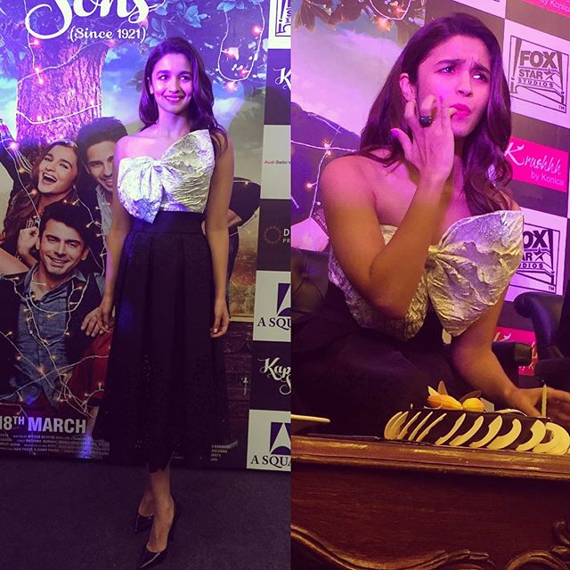 SchoolOfStyle_'s tweet photo. .@aliaa08 dressed it up on her birthday in a lovely bow bandeau dress from @BambahBoutique. Are you a fan of it? https://t.co/8GgTJnqVhI