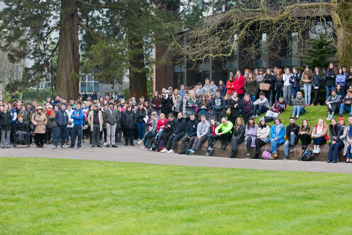 Reading of the 1916 Proclamation of the Irish Republic at UCC, as part of #ProclamationDay Photos: <a href="/TomasTyner/">Tomás Tyner</a>.