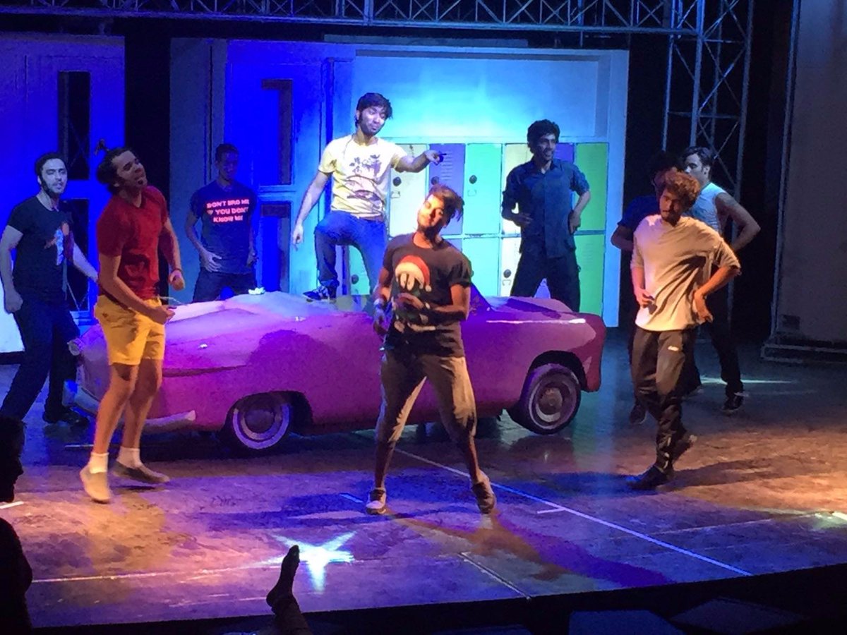 Jiyaabbas's tweet photo. Rehearsals r going on at MAD School for #greasethemusical. Get ready for musical extravaganza on March 18 #GreasePK https://t.co/tvXxIhkk5U