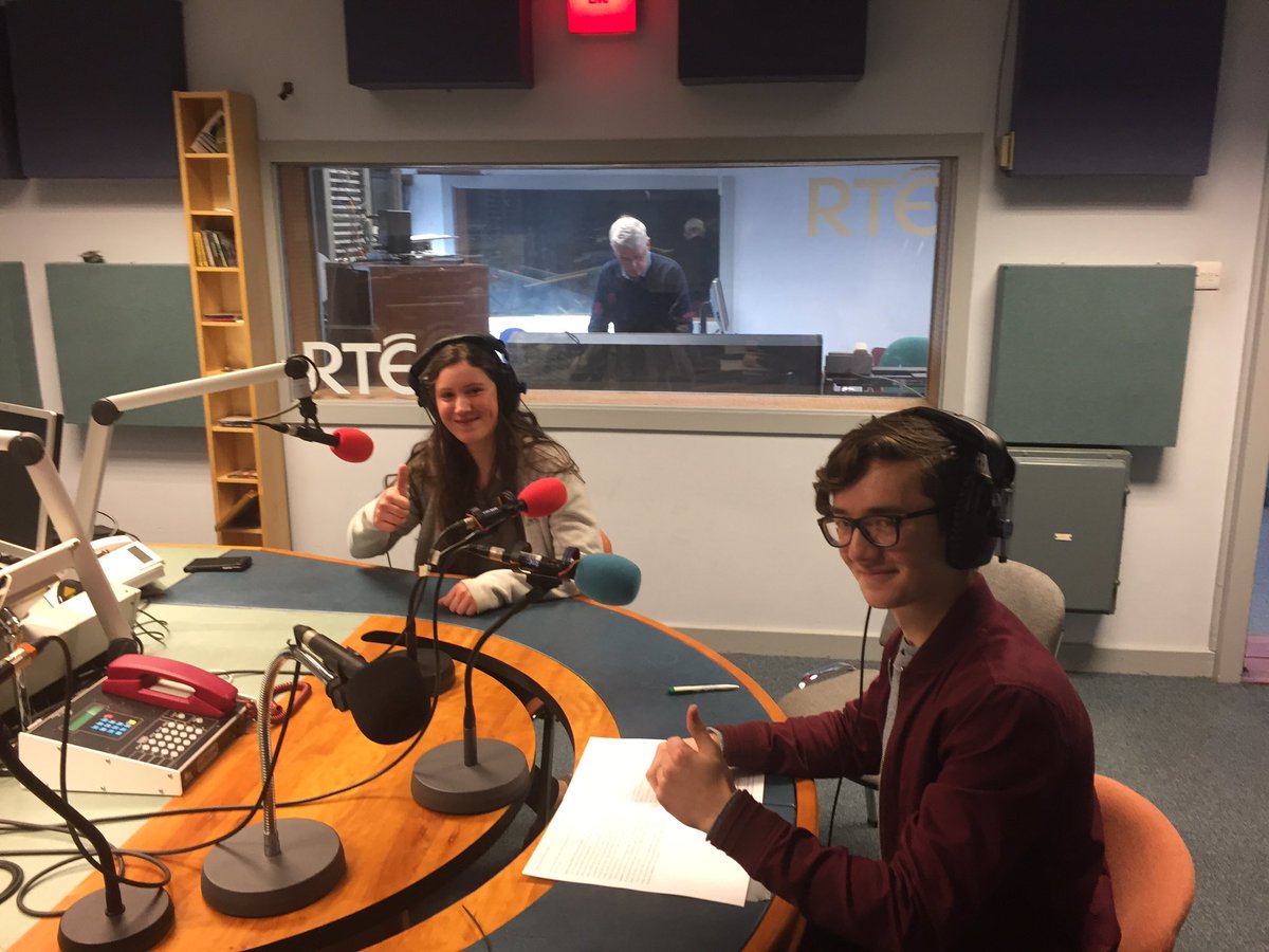 ireland2016's tweet photo. Well done Jack and Evie from @Jes_school1 who spoke with @morningireland earlier about #proclamationday #Ireland2016 https://t.co/TVowutmFs1