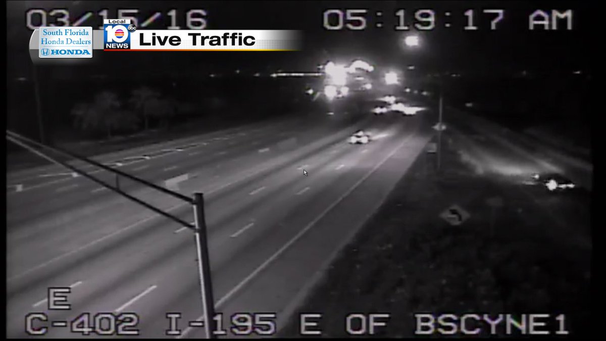 Crash on I-195 WB and Biscayne Blvd #TRAFFIC #MIAMI https://t.co/7tHrIT1rQW