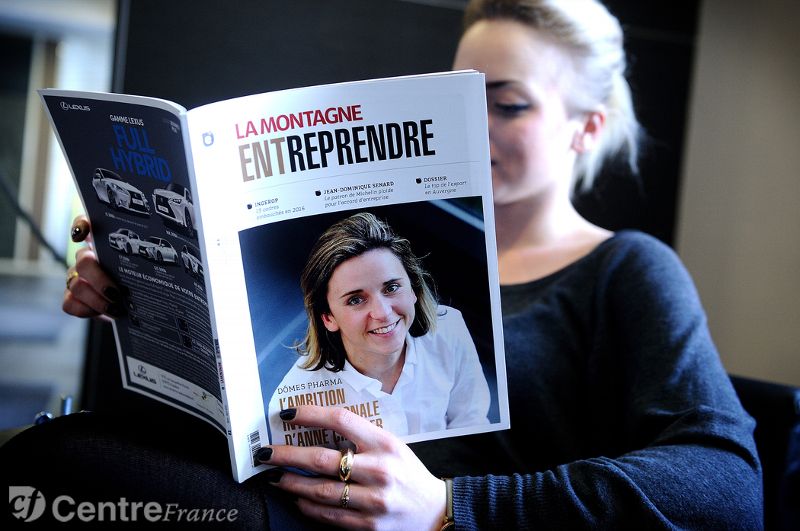 DomesPharma's tweet photo. Anne Chauder, Présidente du groupe #domespharma fait la une de @lamontagne_fr Entreprendre : https://t.co/3RnDhX1BUl https://t.co/dAgBcSb5Md