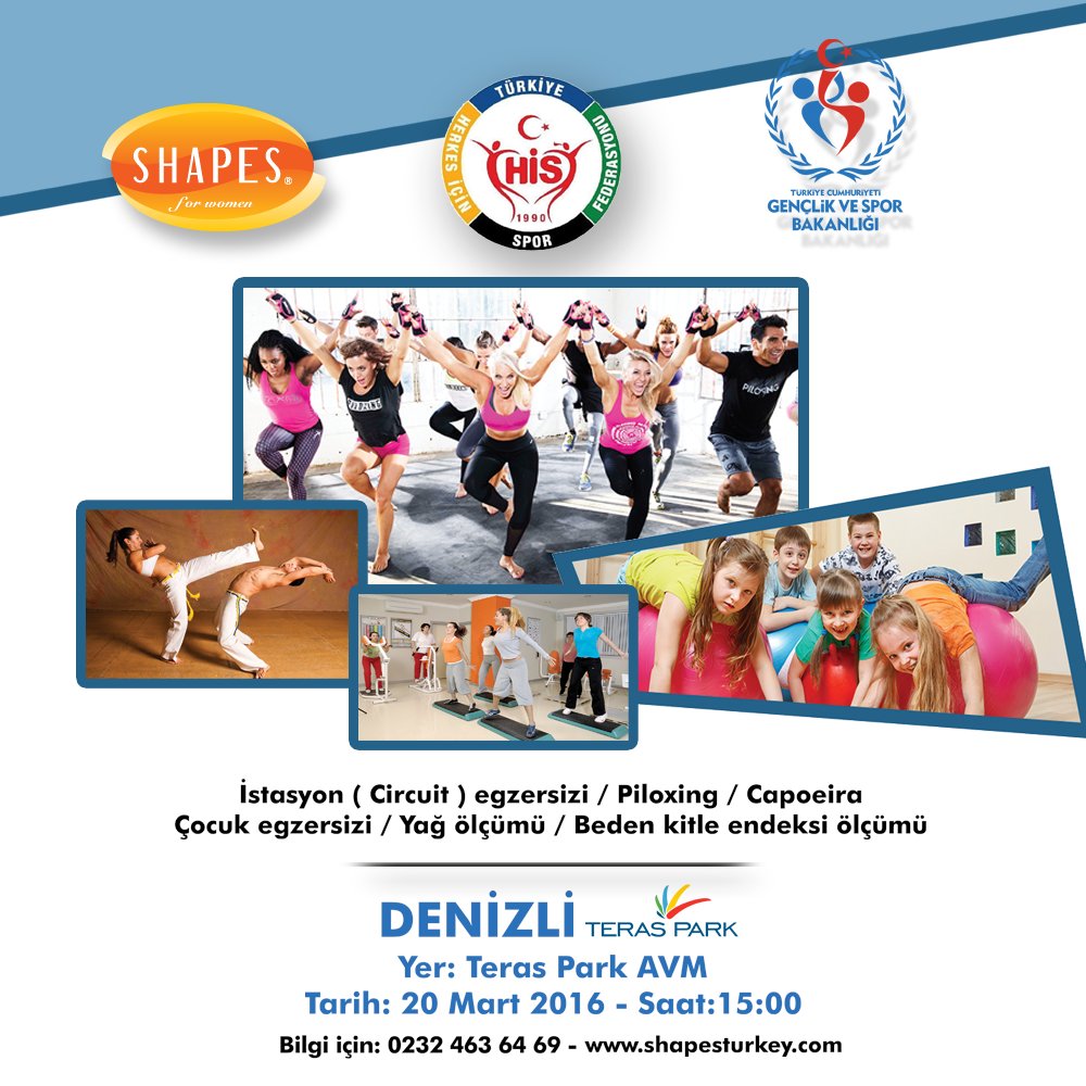 20 Mart 2016 günü saat 15.00'te Denizli Teras Park AVM'deyiz. Herkesi bekliyoruz. :)