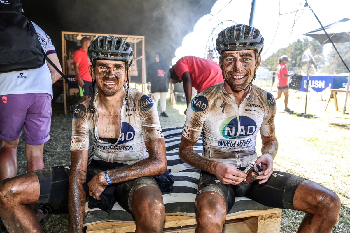 bells_athlete's tweet photo. What a hard day! First African team and 8th place on GC. Well done boys #shakeandbake https://t.co/KMMcZ14Lpq