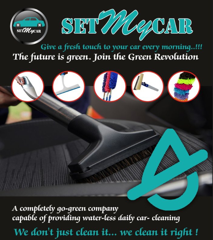 setmycar's tweet photo. Setmycar is a company that intends to provide solutions to all your griefs in daily car cleaning. #GetSetCar https://t.co/IWFI279Ltx