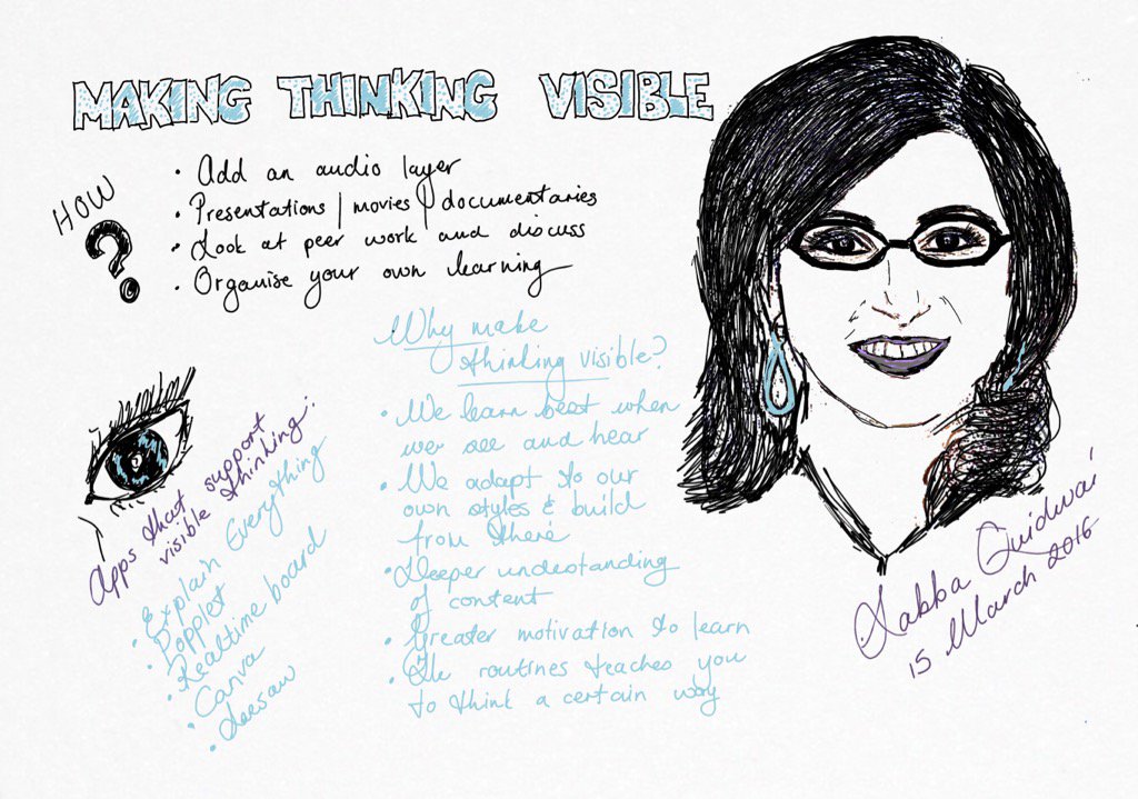 irenebasson's tweet photo. Making thinking visible with @AskMsQ #ipadedsummitZA #MyKeyLearning #myinkflow https://t.co/2E8BKY2Smb