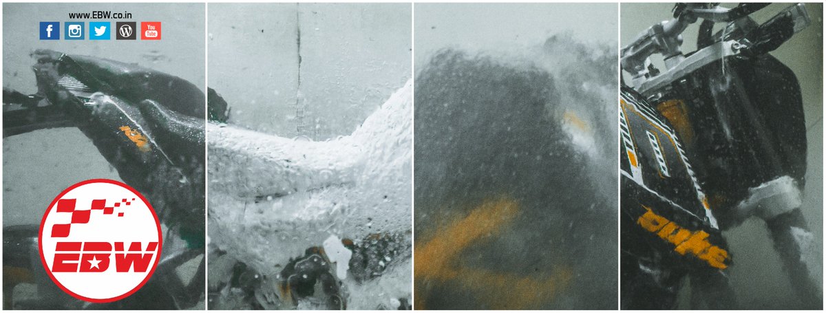EBW_India's tweet photo. @EBW is India's first fully automatic express bike wash!

https://t.co/MSlucRFOlB
#EBW #ChaloBefikar #StopFixGo https://t.co/2B3LuNm8ZU