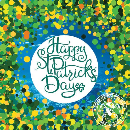 Diving St. Patrick's Day with Ocean Legends! Last day to reserve your seat! bit.ly/1QQwEfm