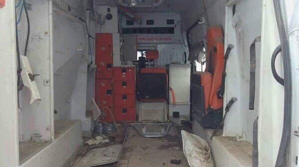 F_Golbasi's tweet photo. #Şırnak #idilde yaralı taşıyan ambulansa , #pkk ateş açtı ve roket atar attı...
ŞEREFSİZSİNİZ... https://t.co/cn7iK6hezA