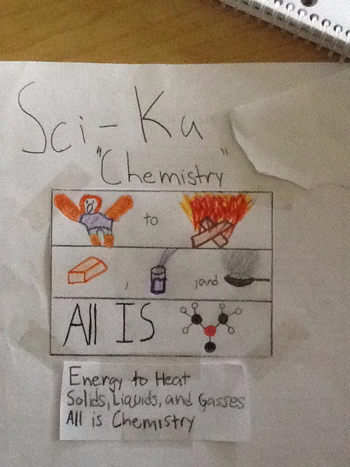 b_ARangersFan's tweet photo. Energy to Heat
          Solids, Liquids and Gases
                  All is Chemistry
#209sciku https://t.co/X4LO109tCM
