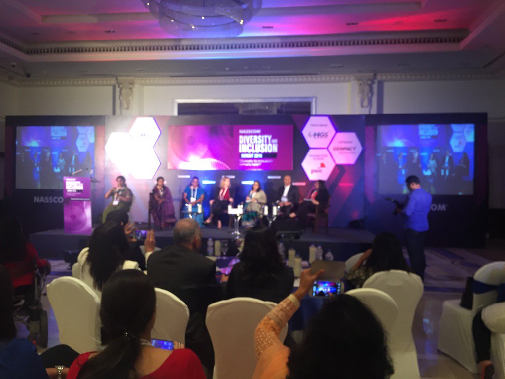 MichelleMGibbs's tweet photo. Our Bengaluru MD Pankajam at the Nasscom Diversity and Inclusion Summit https://t.co/bT95TOm40U