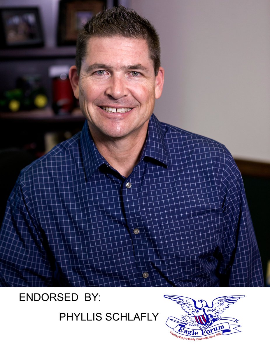 KyleMcCarterIL's tweet photo. Endorsed by @PhyllisSchlafly & @EagleForum Character matters. Polls are OPEN-7p TODAY #election #IL15 #votemccarter https://t.co/7PQ2JJwzCv