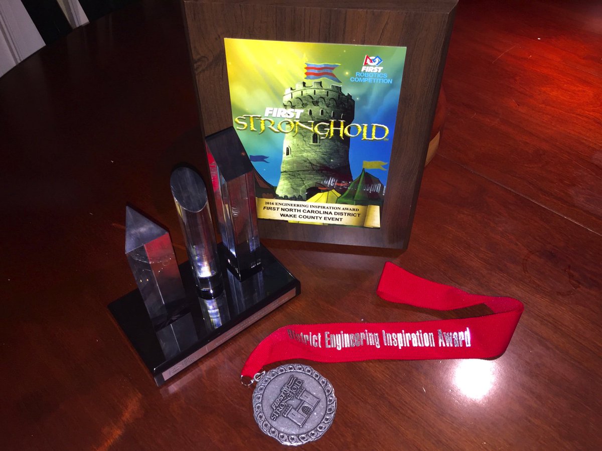 sayware's tweet photo. Engineering Inspiration award goes to Green Hope Falcons - FRC5190. Proud to be a part of the team!! @ghhsfrc https://t.co/VOYuTwIUCN