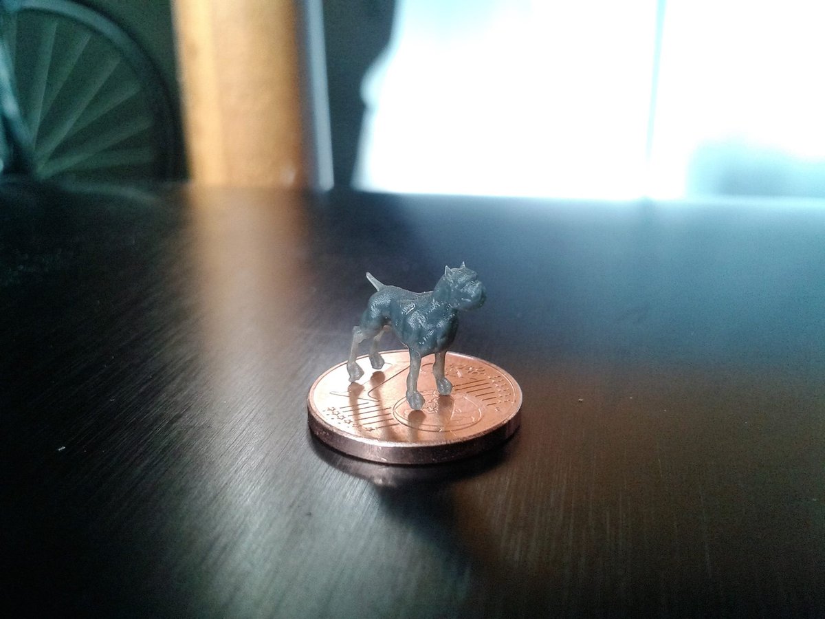 The smallest #dog #3dprinting with #lumipocket Pro by Marco Casaluce!
#jewelry #miniature #3dmodelling