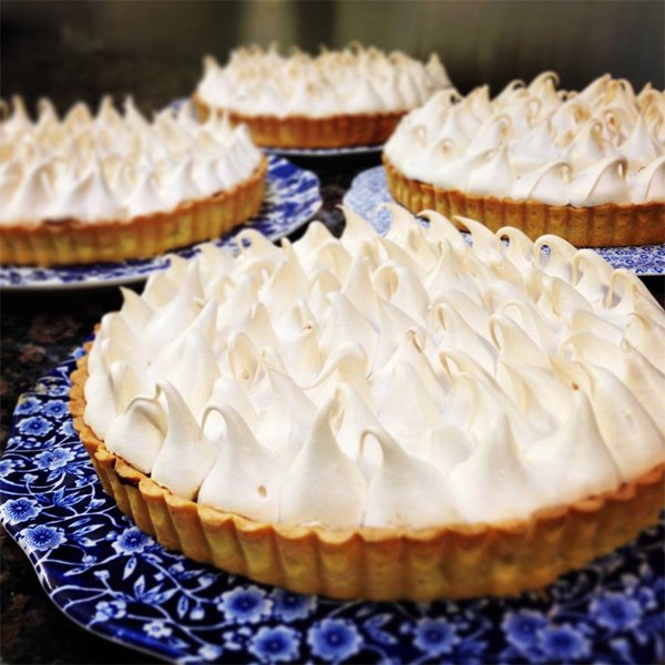 Ballymaloe's tweet image. Lemon Meringue Pie @Ballymaloe @JRRyall style for #PiDay2016