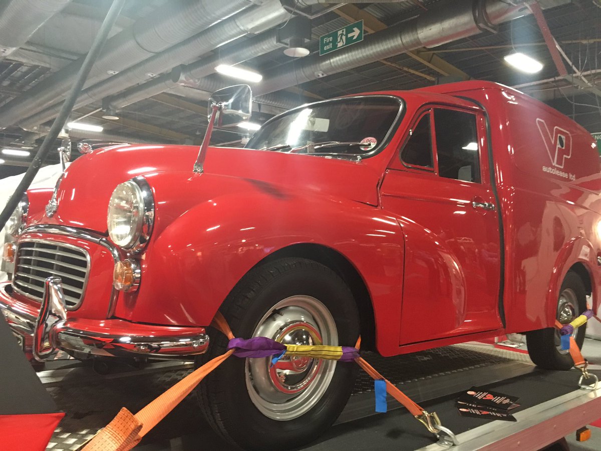 Glaisyers's tweet photo. Beautiful old #Morris on #VehicleProcurementsLtd on C34 @abpclub @AutoBodyExpoUK #abpexpo https://t.co/Ysbb11QO6x